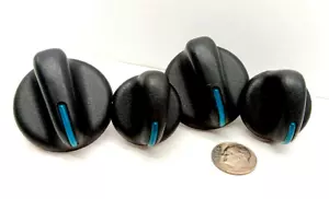 Chrysler 2002 PT Cruiser Dashboard Control Knobs  A/C & Fan Replacement Set of 4 - Picture 1 of 17