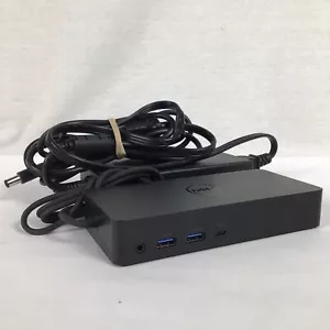 Dell M4TJG D6000 USB-C UHD 4K Dock w/ USB-C to USB 3.0 Adapter & 130W Power - Picture 1 of 7