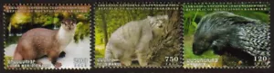 Nagorno Karabaj (Armenia) #088-90 Flora y Fauna de Artsaj conjunto de 3 - Imagen 1 de 1