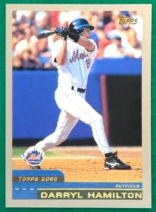 Darryl Hamilton - 2000 Topps #378 - New York Mets Baseball Card - Picture 1 of 3