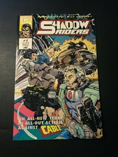 SHADOW RIDERS #1 1993 MARVEL UK CABLE APP FN/VF