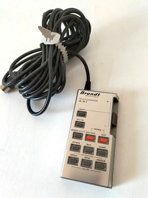 Télécommande BRANDT VK 36 P (pour vidéocassette VK36P) - Photo 1/4