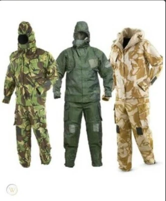 British NBC Jkt/Trs or Suit MK4 DDPM WOODLAND BLUE NUCLEAR SURVIVAL CBRN PREPPER - Image 1 of 4
