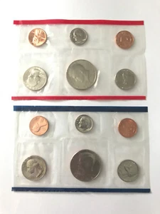 10 Piece Set from US Mint - Uncirculated - Philadelphia and Denver, 1984 - Picture 1 of 6