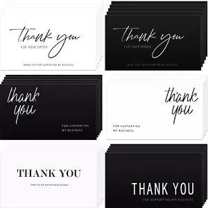 120 Pcs Thank You for Supporting My Small Business Cards for Small Business - Picture 1 of 7