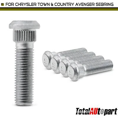 5x Perno de rueda M12-1,5 para Jeep Patriot Chrysler Town & Country Sebring Ram Foto 1 de 4