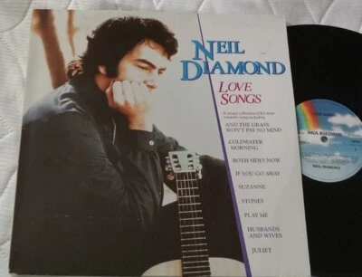 Neil Diamond - Love Songs LP 1984 GERMAN IMPORT NEAR MINT VINYL  - Image 1 of 2