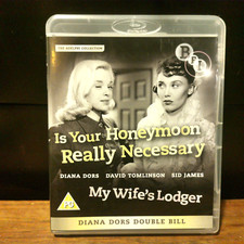IS YOUR HONEYMOON REALLY NECESSARY / MY WIFE'S LODGER Blu Ray + DVD BFI Dors