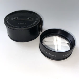 Spiratone 55 mm 4R Camera Lens w/ Case ~ Made in Japan - Picture 1 of 11