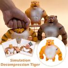 Toy Yellow Tiger Sand Squeezes Squish Stress Relief new Ages Displays all I1U0