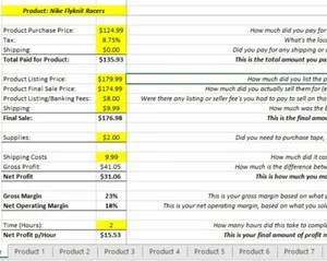 CALCULATRICE DE REVENTE TÉLÉCHARGEMENT Easy Tool Sale Tracker Excel eBay AVIS INSTANTANÉS - Photo 1 sur 1