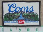 Coors Banquet Beer "Brewed in Golden,Co.-Served Everywhere" Iron On Patch-New