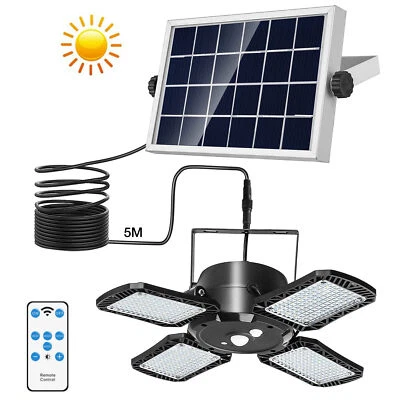 Luce solare LED con rilevatore di movimento lampada esterna proiettore sensore faretto luce DE - Immagine 1 di 4