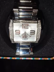 ESPRIT Silber Unisex m.Zirkonia, Glieder-Armbanduhr m. Faltschließe ungetragen ! - Bild 1 von 2