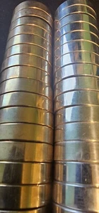 Backgammon pieces custom machined from Aluminum and Aluminum Nickel Bronze - Picture 1 of 5