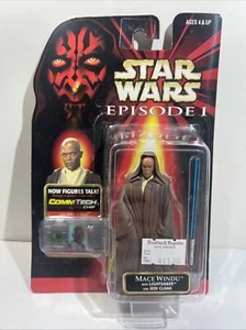 Star Wars Episode I: TPM Mace Windu MOC 1998 Hasbro - Picture 1 of 11