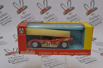 SOLIDO " FERRARI 312 PB " ORGINALE BOX COME FOTO - Immagine 1 di 4