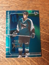 2000-2001 ITG Be A Player Signature Series Emerald Spring Expo /10 Matt Bradley