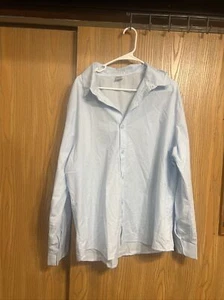 Bob Ross Hemd blau Knopfleiste Herren L/XL lizenziert - Bild 1 von 3