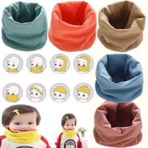 Ispessimento Collo Termico Caldo Vento ermetico Snood Cowl Tube Ragazzo Ragazza - Foto 1 di 11