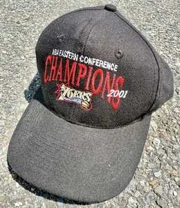 Vintage Philadelphia 76ers NBA Conference Champions 2001 Wool Blend Snapback Hat - Picture 1 of 6