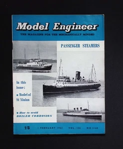 Model Engineer 1 February 1962 Vol 126 No 3160 – Passenger Steamers Issue - Picture 1 of 2