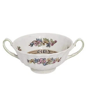 Royal Doulton Indian Tree Replacement Footed Double Handled Cream Soup Cup Only - Picture 1 of 7