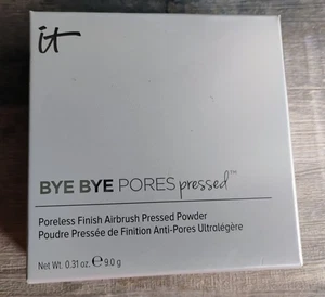 IT Cosmetics Bye Bye Pores Finish Airbrush Pressed Powder Translucent .31oz NEW - Picture 1 of 2