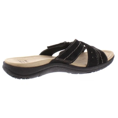 Sandalias para mujer Earth Origins negras de gamuza Savoy Shantel talla 9,5 NUEVAS Foto 1 de 4