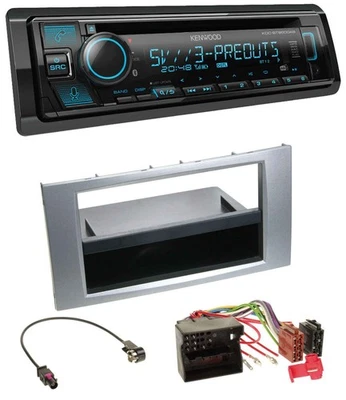 Kenwood Bluetooth USB CD MP3 DAB Autoradio für Ford Fiesta Focus 2004-2008 silbe - Bild 1 von 4