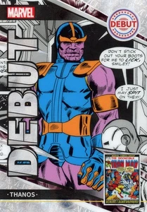 2025 Kakawow Aura Marvel Aura debut icónico (tarjeta base) #AM-CB-05 Thanos - Imagen 1 de 2