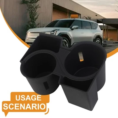 Pour Kia Pour EV9 2024 2025 Console Centrale Organisateur de Rangement avec Amor - Image 1 of 4