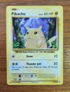 Pikachu Pokemon Card, Evolutions Set 35/108 - Picture 1 of 2