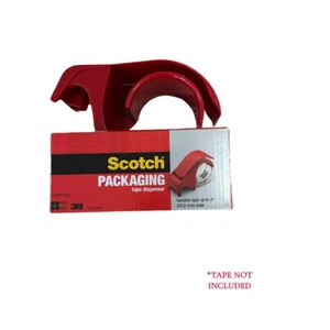 SCOTCH PACKAGING TAPE DISPENSER HANDLES UPTO 2 INCHES WIDE(50,8mm) - Picture 1 of 8
