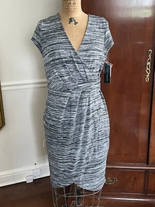 NWT FRENCH CONNECTION WRAP DRESS SIZE 12 $148 NEW! TAGS! - Picture 1 of 12