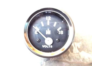 Replacement Voltmeter for IH/Farmall 2" Furniture Chrome Bezel - Picture 1 of 1