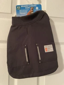 Free Country Brawny Canvas Mantel für Hunde Gr. XS Deep Charcoal Neu mit Etikett - Bild 1 von 6