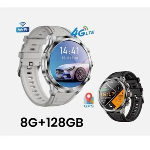 4G Android 8.1 SMARTWatch 128GB 1,95" ekran dotykowy HD Obrotowa kamera, GPS, 1990mAh - Zdjęcie 1 z 23