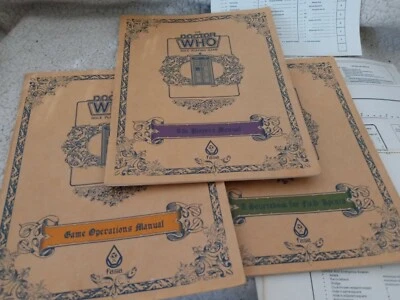 DOCTOR WHO ROLE PLAYING GAME MANUALS - FASA RPG BBC RARE - Image 1 of 4