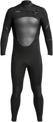 XCEL Men's 4/3 AXIS X Chest-Zip Wetsuit - BLK - Small - NWT - Image 1 of 4