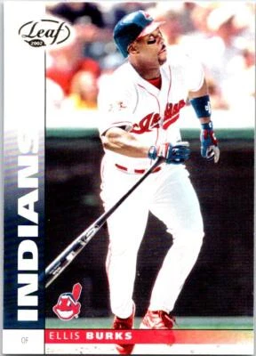 2002 Leaf Ellis Burks #44 Cleveland Indians - Image 1 of 2
