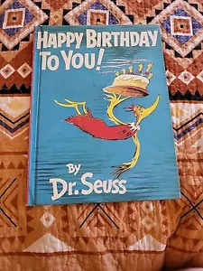Happy Birthday to You! by Dr. Seuss 1959 Hardcover Book Club Edition Vintage - Picture 1 of 4