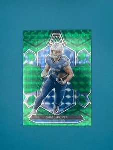 2024 Panini Mosaic #75 Sam LaPorta GREEN - NFL Trading Card - Picture 1 of 2