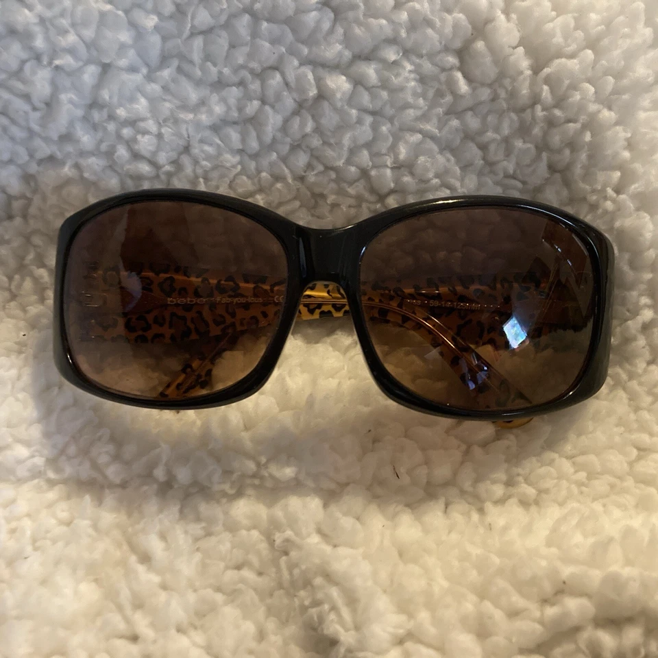 Gafas de sol BEBE Fab You Lous 59 14 125 Y2K sombras envoltura completa plástico Tigresa Frm Foto 1 de 4