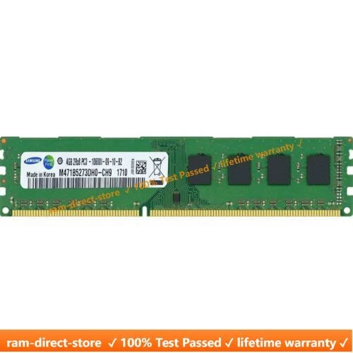 Samsung DDR3 4GB 8GB 1333MHZ 1600MHZ RAM Memory for DESKTOP DIMM PC3 2RX8 RAM - Image 1 of 4