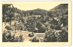 Ansichtskarte Trusetal - Ortsansicht - Landschaft - schwarz/weiß - Picture 1 of 2