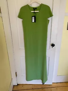 Gorgeous green silk Calvin Klein dress size 4, PRICED TO SELL. made in Italy. - Picture 1 of 3