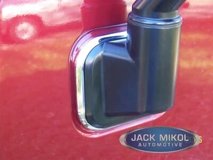 Biseles de espejo exterior de aluminio cromado Billet para HUMMER H2 SUV y SUT (Juego de 2) - Imagen 1 de 9