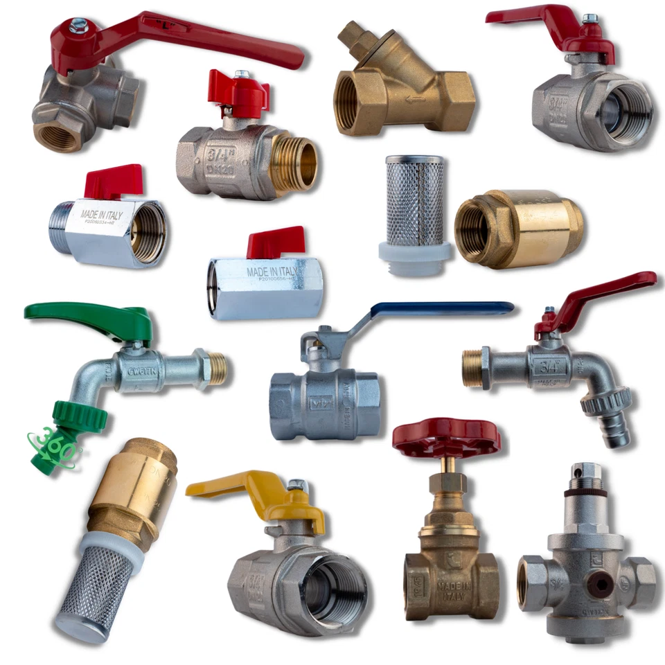 Kugelhahn Wasserhahn Absperrhahn Schrägsitzventil Kugelauslaufhahn ITAP Mini KH - Bild 1 von 1