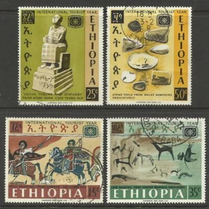 ETHIOPIA 1967 TOURIST YEAR SET USED - Picture 1 of 1